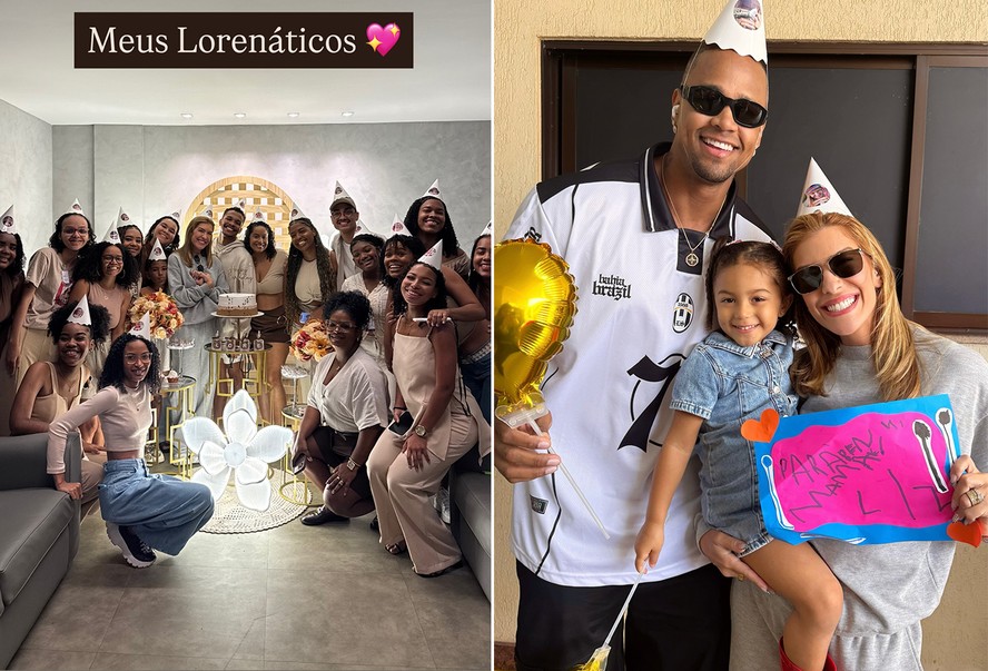 Lore Improta se emociona ao ganhar festa de aniversário surpresa dos fãs: “Muito amor”