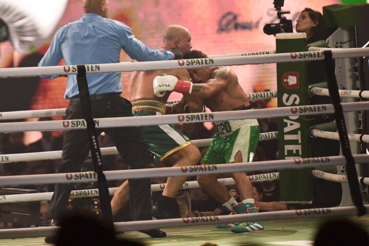 Luta entre Popó e Wanderlei Silva termina em briga generalizada