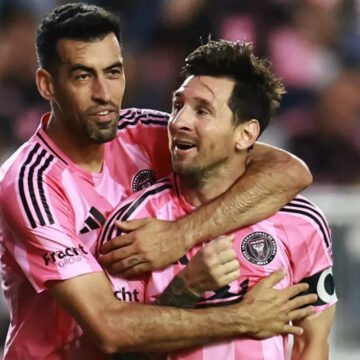 Messi deixa comentário carinhoso no post de aposentadoria de Busquets