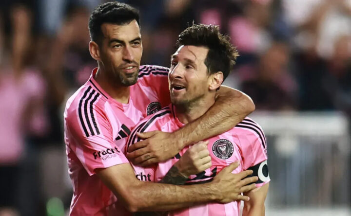 Messi deixa comentário carinhoso no post de aposentadoria de Busquets