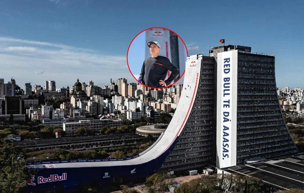 Skatista Mineirinho bate recorde mundial ao descer prédio de 70 m. Veja vídeo