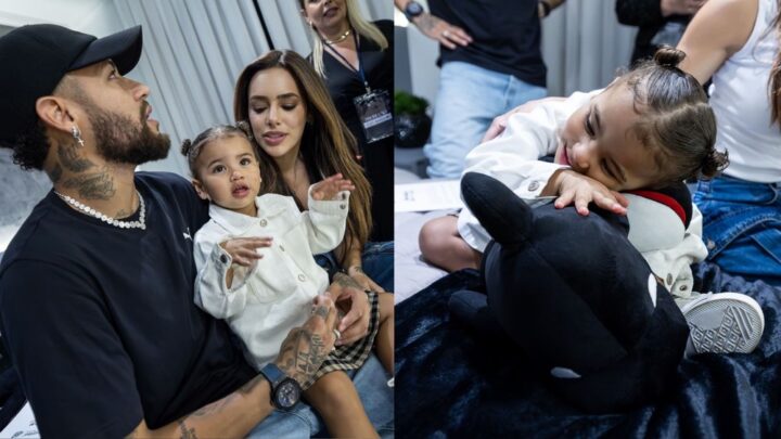 Filha de Neymar e Bruna Biancardi esbanja fofura ao revelar apelido carinhoso da irmã