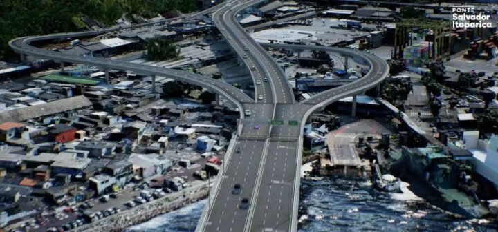 Obras da Ponte Salvador-Itaparica começam em 2026 e devem durar cinco anos
