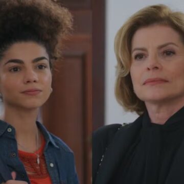 Ana Clara surpreende Odete Roitman, em Vale Tudo