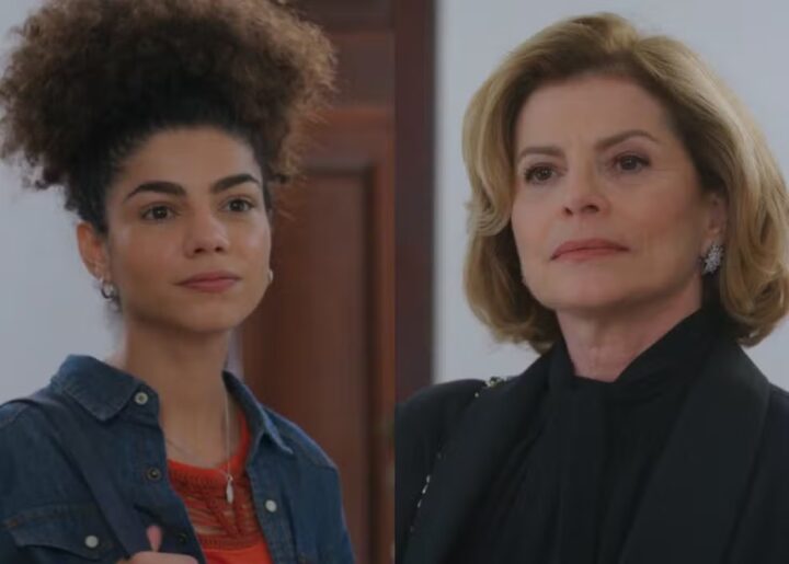 Ana Clara surpreende Odete Roitman, em Vale Tudo