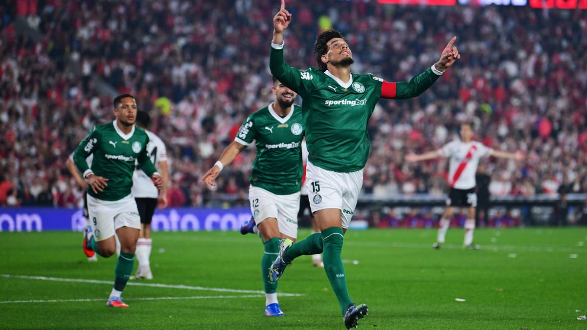 Palmeiras vence o River no Monumental e abre vantagem nas quartas da Libertadores. Veja gols