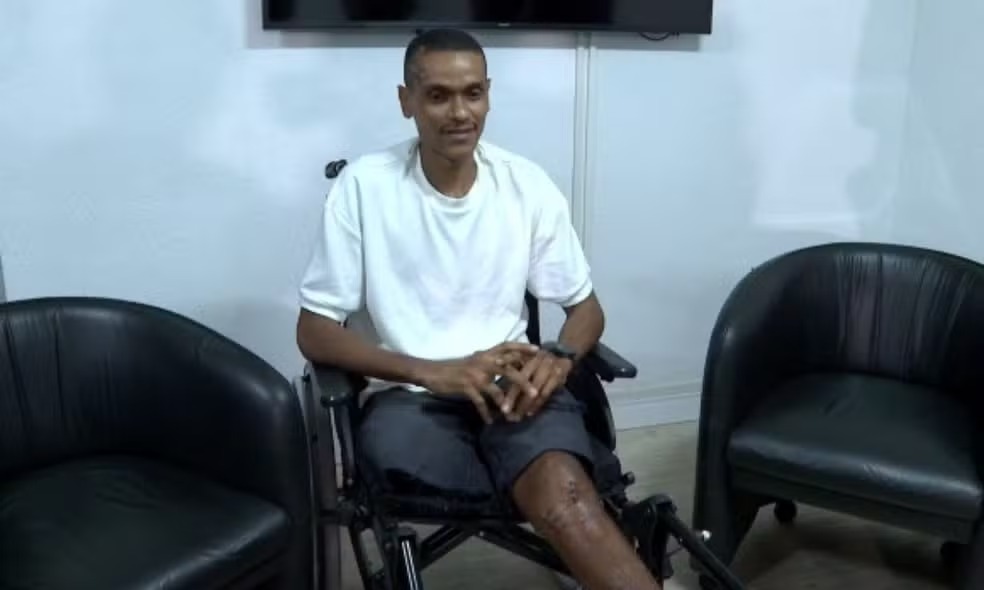 Emerson Pinheiro fala pela primeira vez à imprensa e cogita disputar as Paralimpíadas