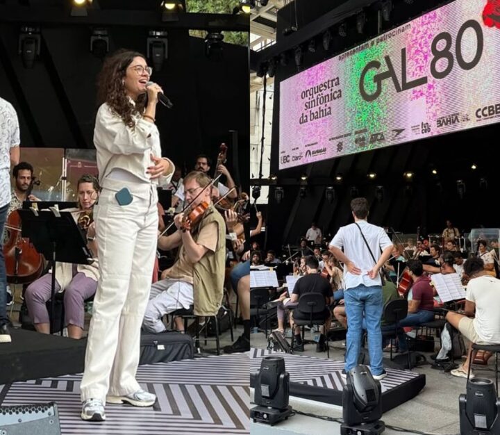 Sophie Charlotte mostra bastidores de homenagem a Gal Costa com a OSBA em Salvador