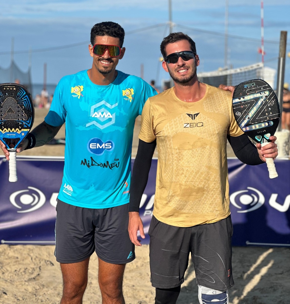 Atletas baianos de tênis e beach tennis disputam torneios internacionais com apoio da Sudesb