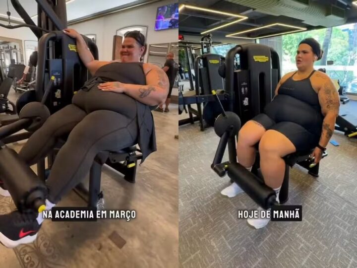 Após bariátrica, Thais Carla diz que voltou a andar de bicicleta sem dor e a correr com as filhas