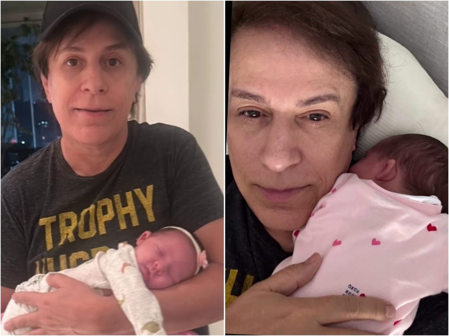 Tom Cavalcante encanta ao mostrar momento de carinho com a neta Antonella