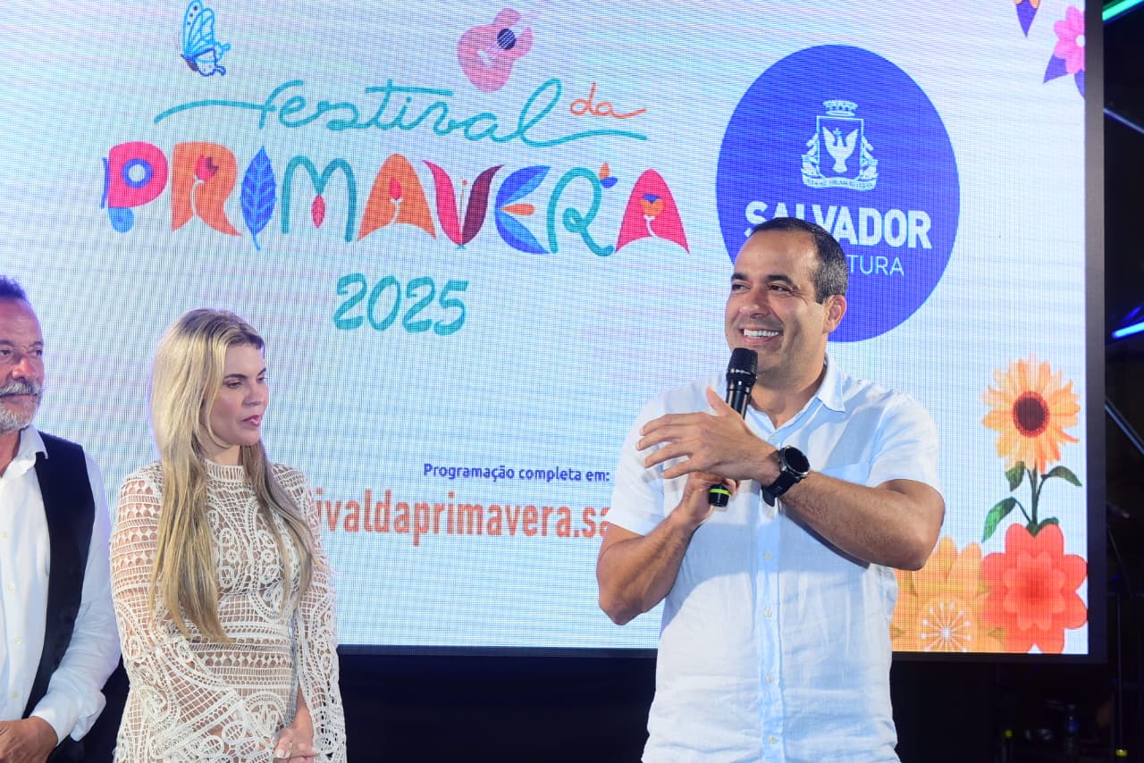 Prefeitura de Salvador lança Festival da Primavera com programação gratuita em toda a cidade
