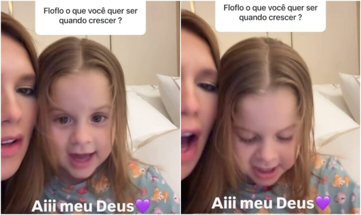 Filha de Virginia Fonseca e Zé Felipe surpreende com desejo inusitado