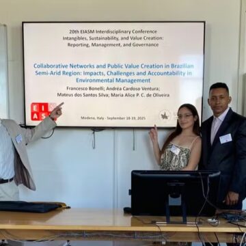 Estudantes e professor do IFBA de Feira de Santana representam o Brasil em conferência internacional na Itália