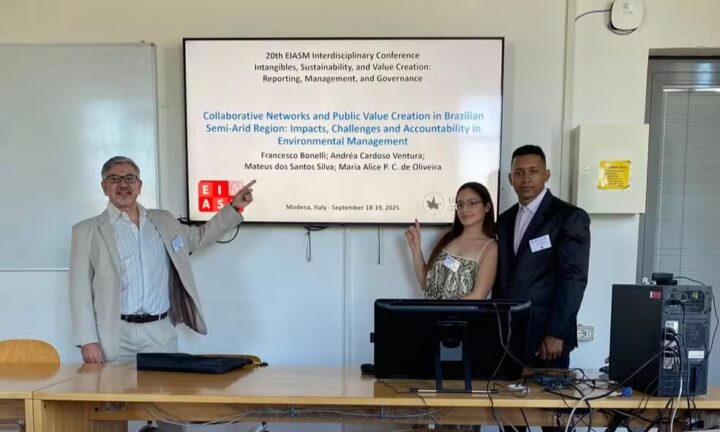 Estudantes e professor do IFBA de Feira de Santana representam o Brasil em conferência internacional na Itália