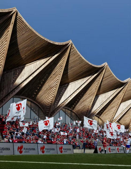 Clube do Japão vai construir estádio de futebol 100% de madeira