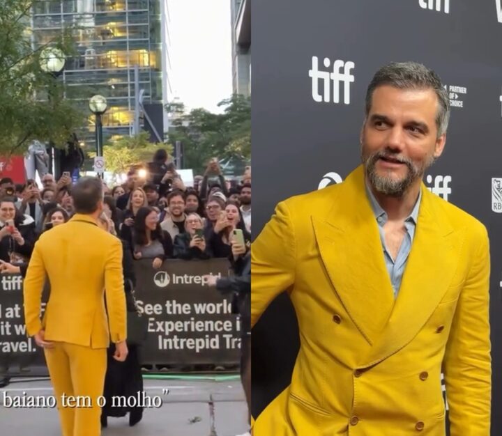 Wagner Moura é recebido por fãs com pagodão em festival de cinema: ‘O baiano tem o molho’