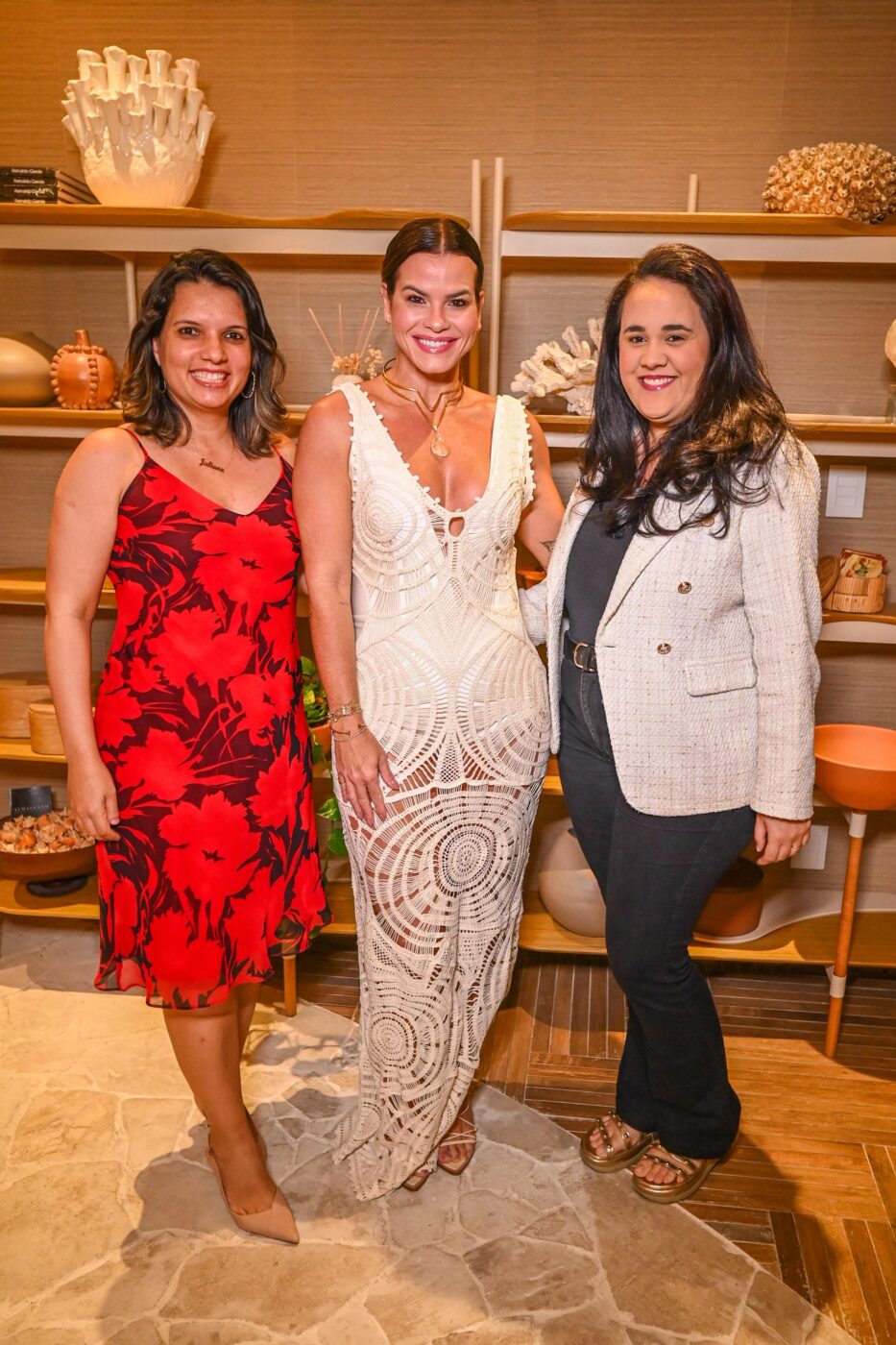 Juliana Grimaldi, Paula Moura e Luana Felício