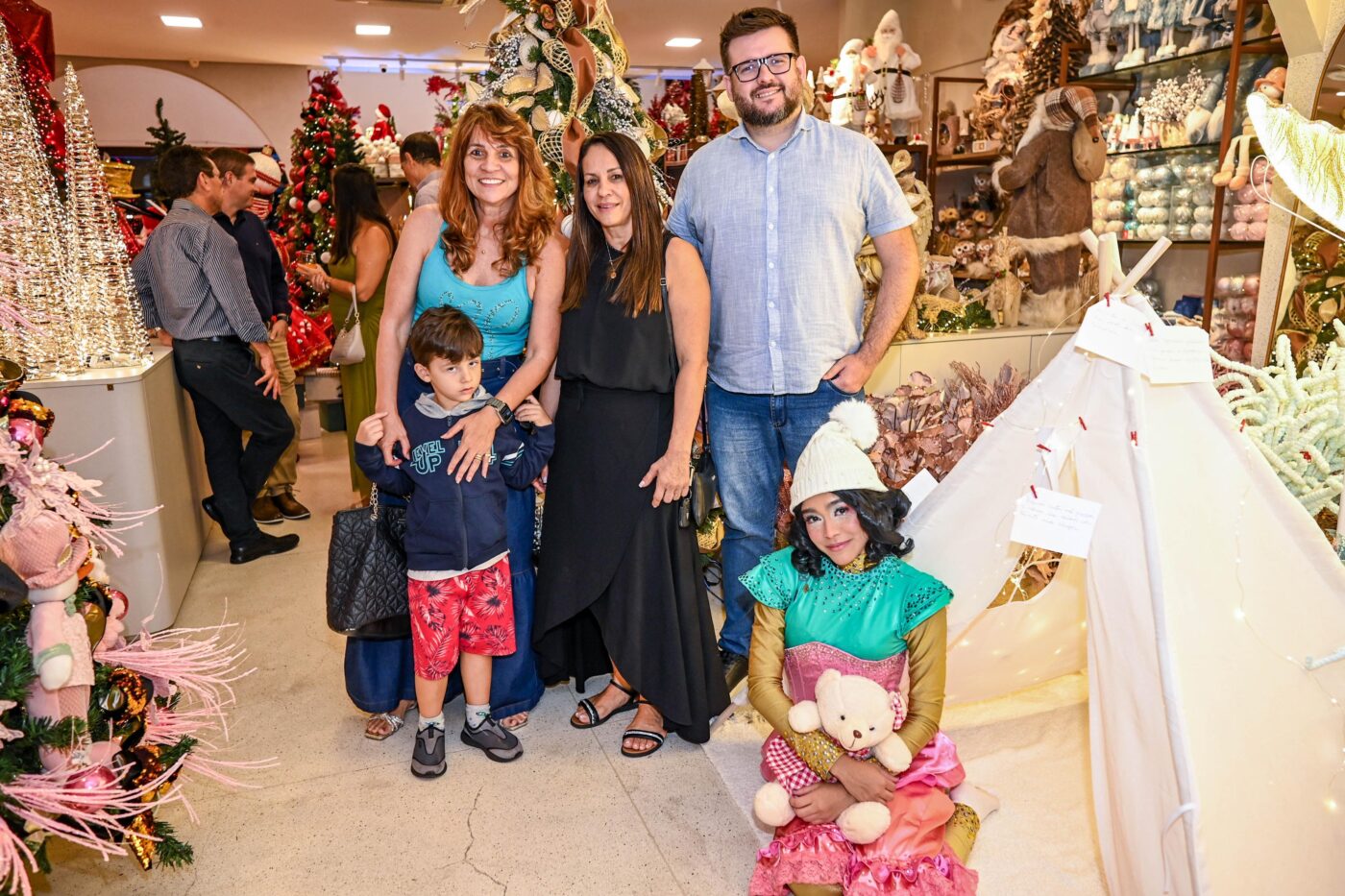 Haydira, Tel Reis, Jô Abreu e Gustavo Bastos