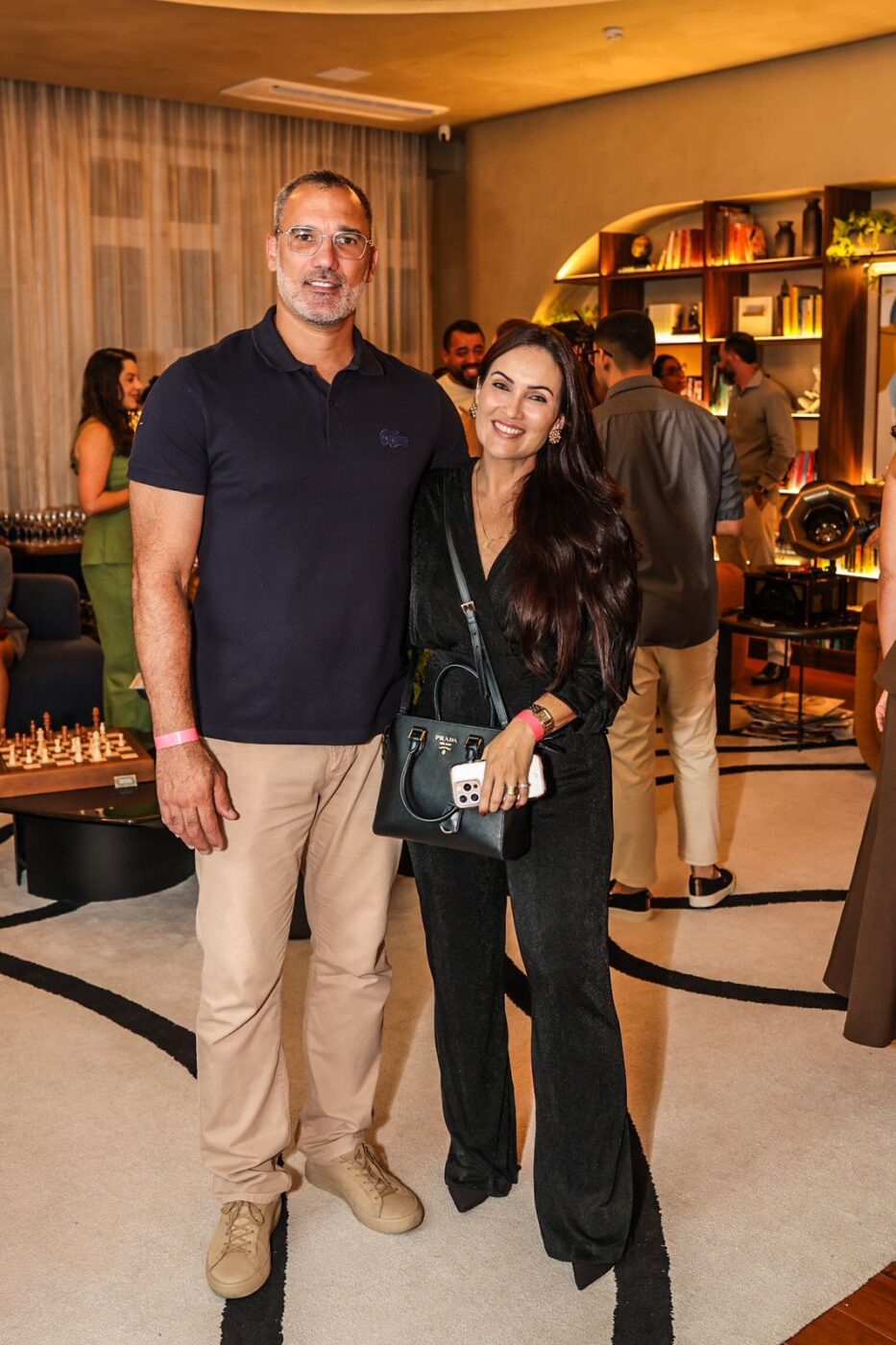 Marcio Pacheco e Maria Fabiana Medeiros