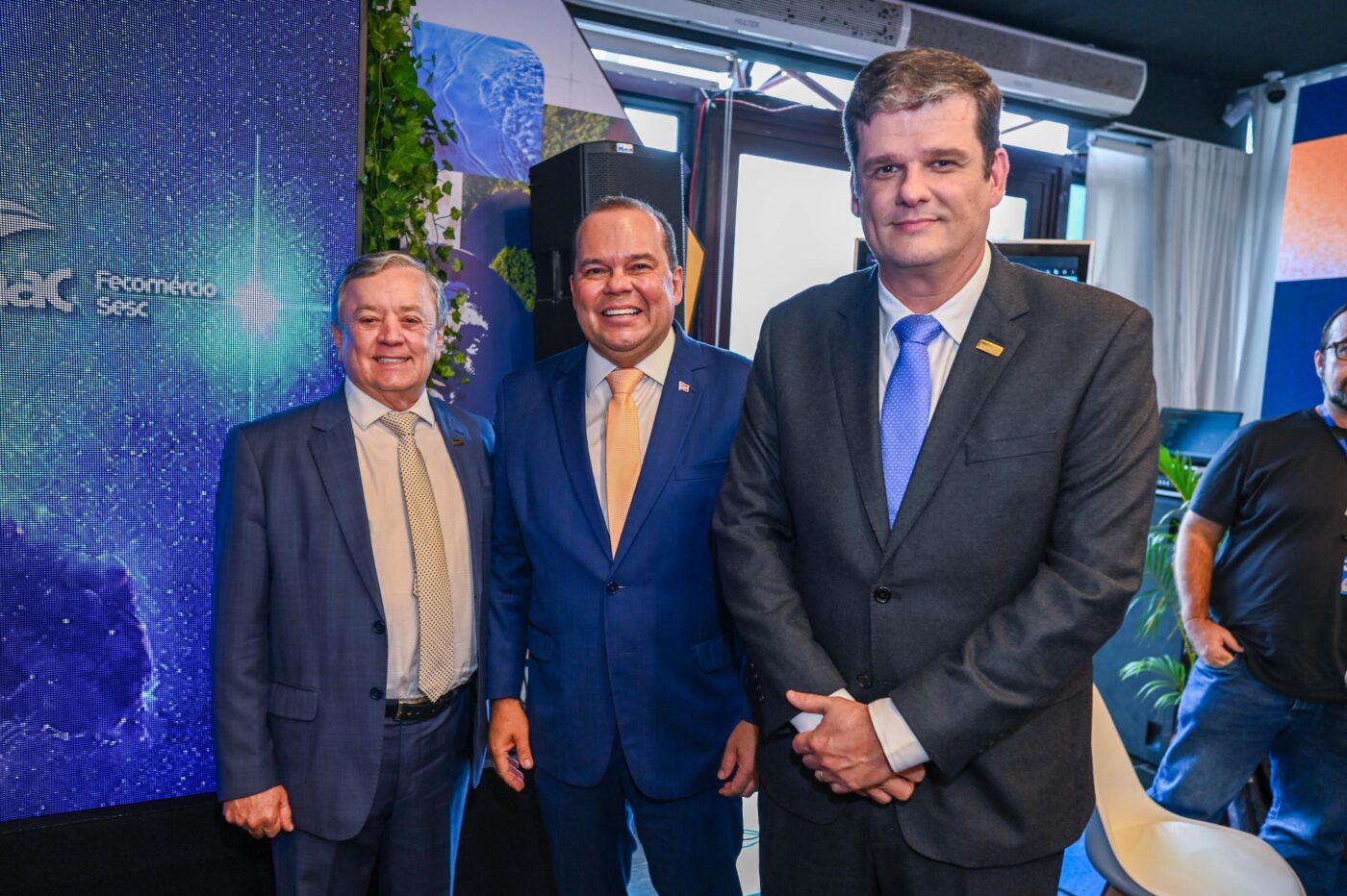 Kelsor Fernandes, Geraldo Juniro e Nelson Daiha Filho