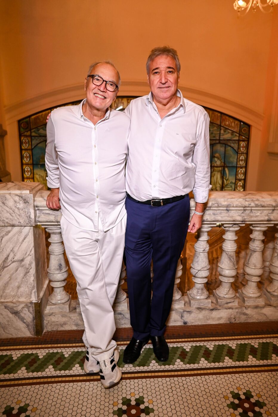 Nizan Guanaes e Marcelo Magalhães