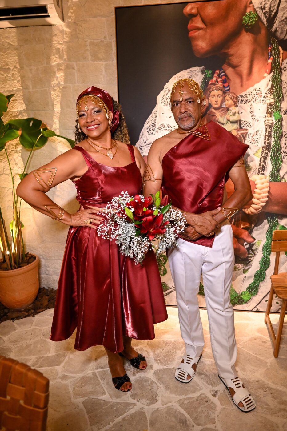 Mirian Cunha e Carlos Cruz