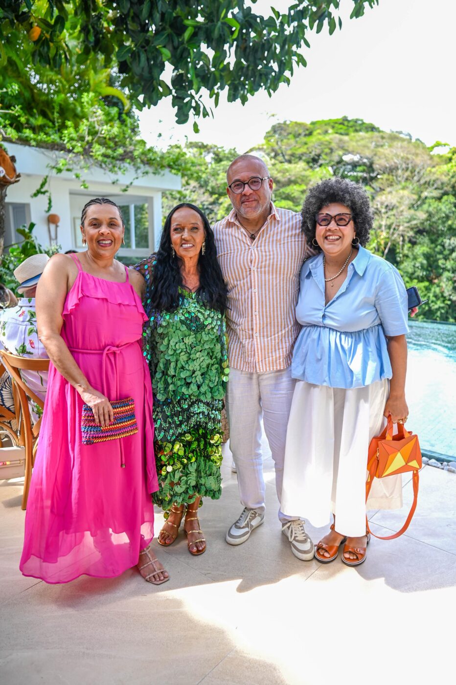 Marília Gil, Keka Almeida, Fábio Almeida e Nara Gil