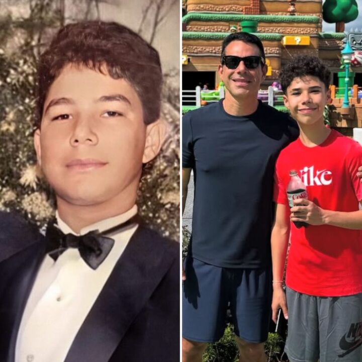 Marcus Buaiz compartilha foto adolescente e semelhança com o filho chama atenção: ‘Clone’