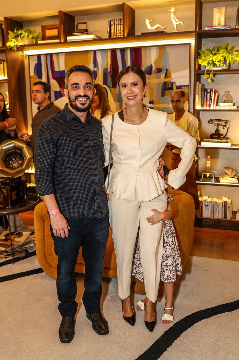 Rafael Gandarela e Rebecca Dantas