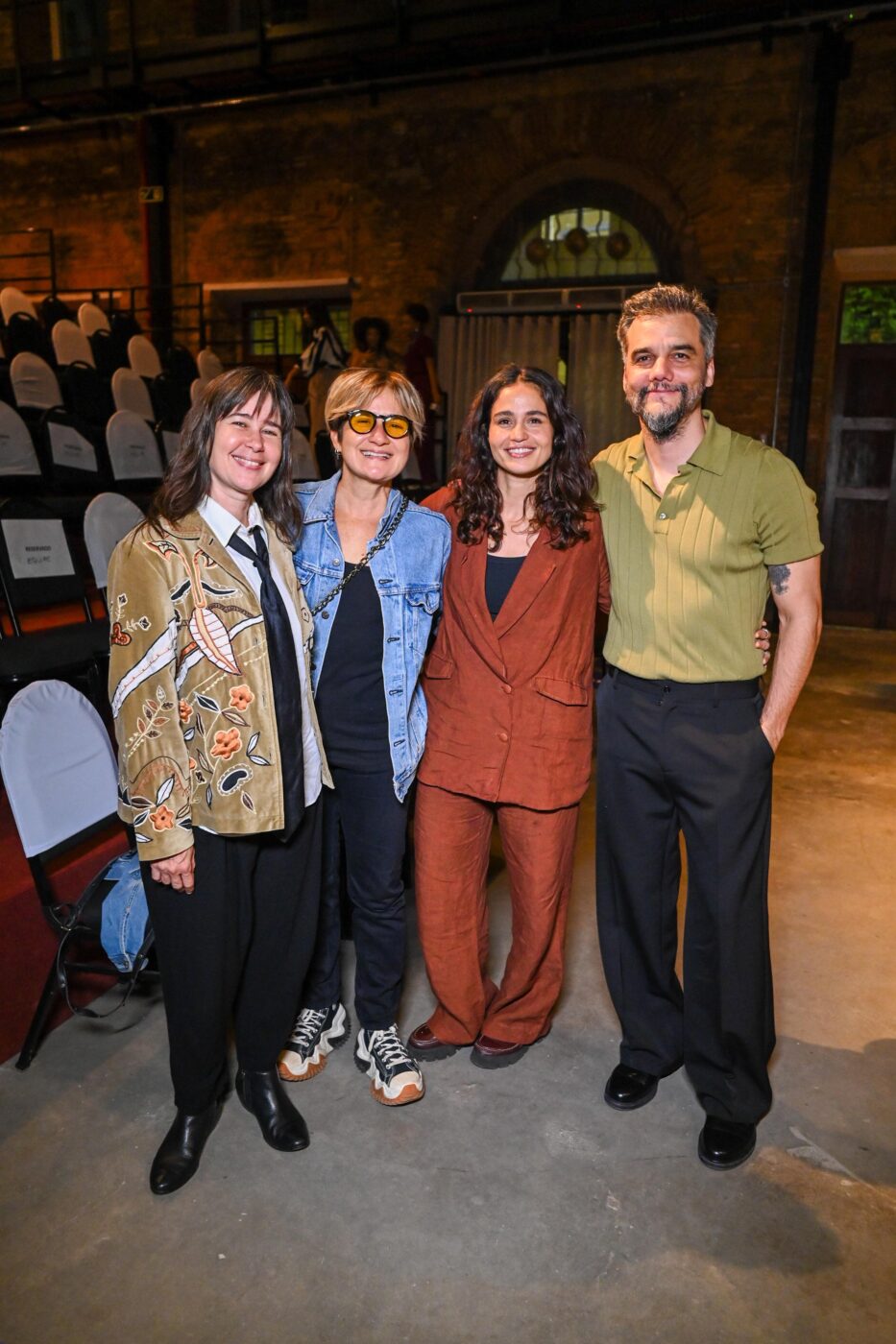 Sandra Delgado, Lan Lanh, Nanda Costa e Wagner Moura