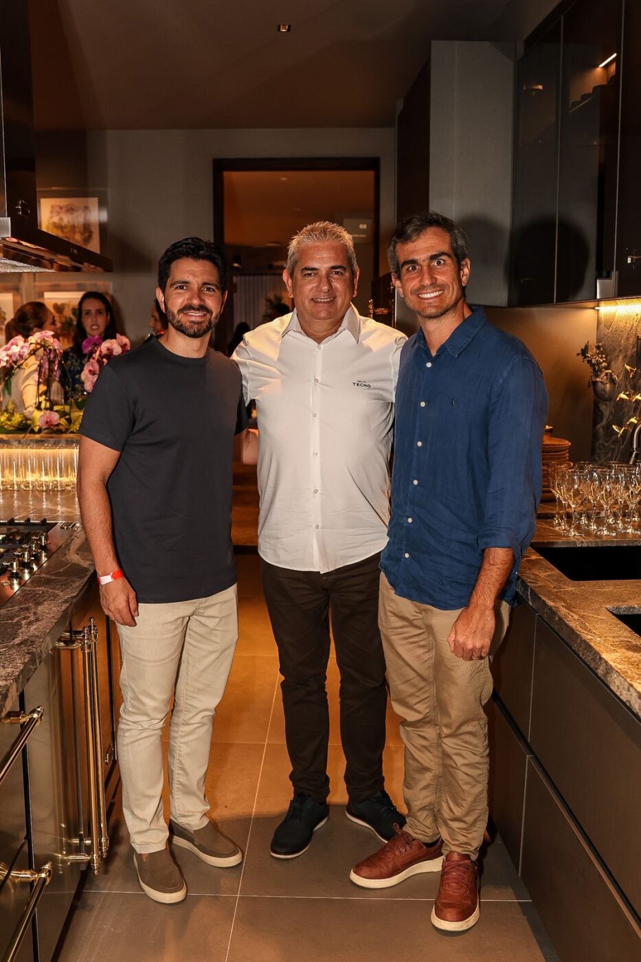 Marcel Martinez, Paulo Rosa e Guilherme Gonzalez