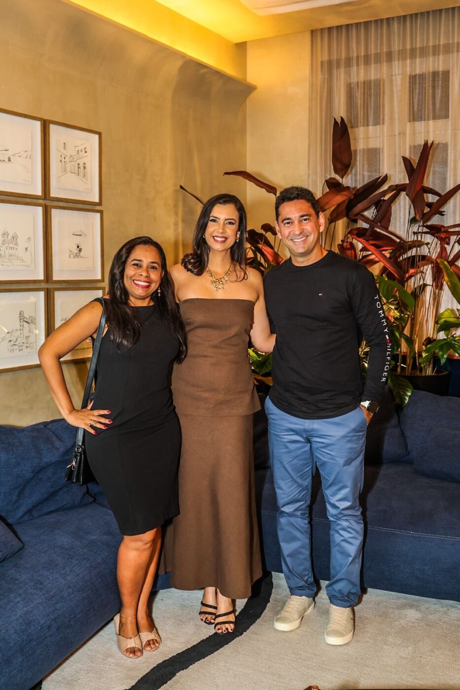 Josy Oliveira, Patrícia Martinez e Gleidson Oliveira