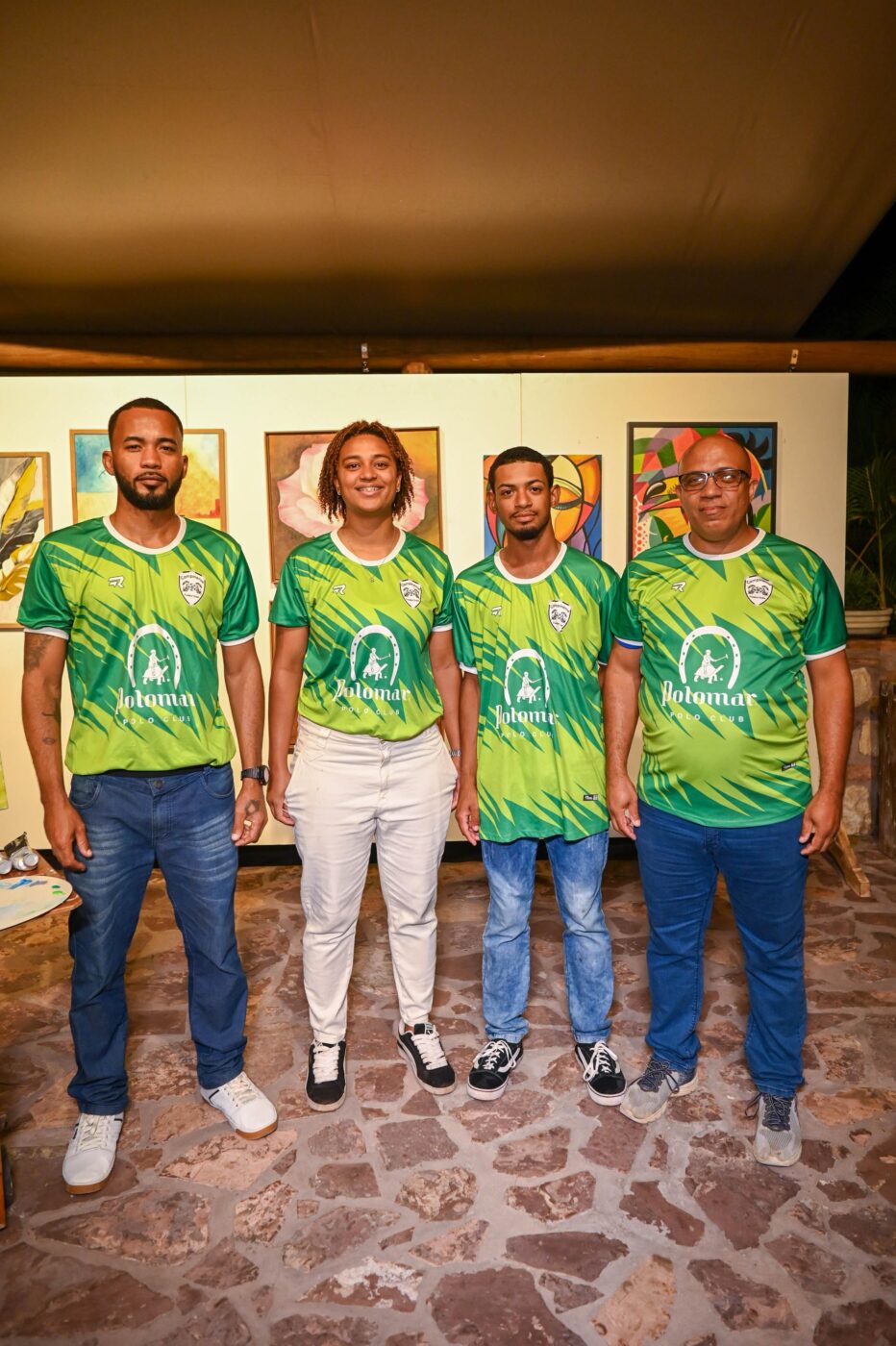 Naldo Jesus, Letícia Barbosa, Bruno Arruda e Fábio Barbosa