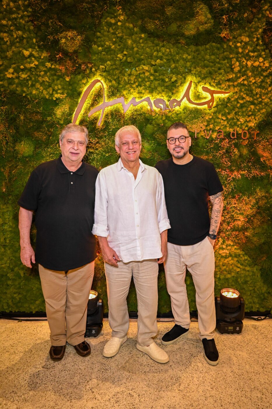 Flávio Machado, Edinho Engel e Flávio Bandeira 