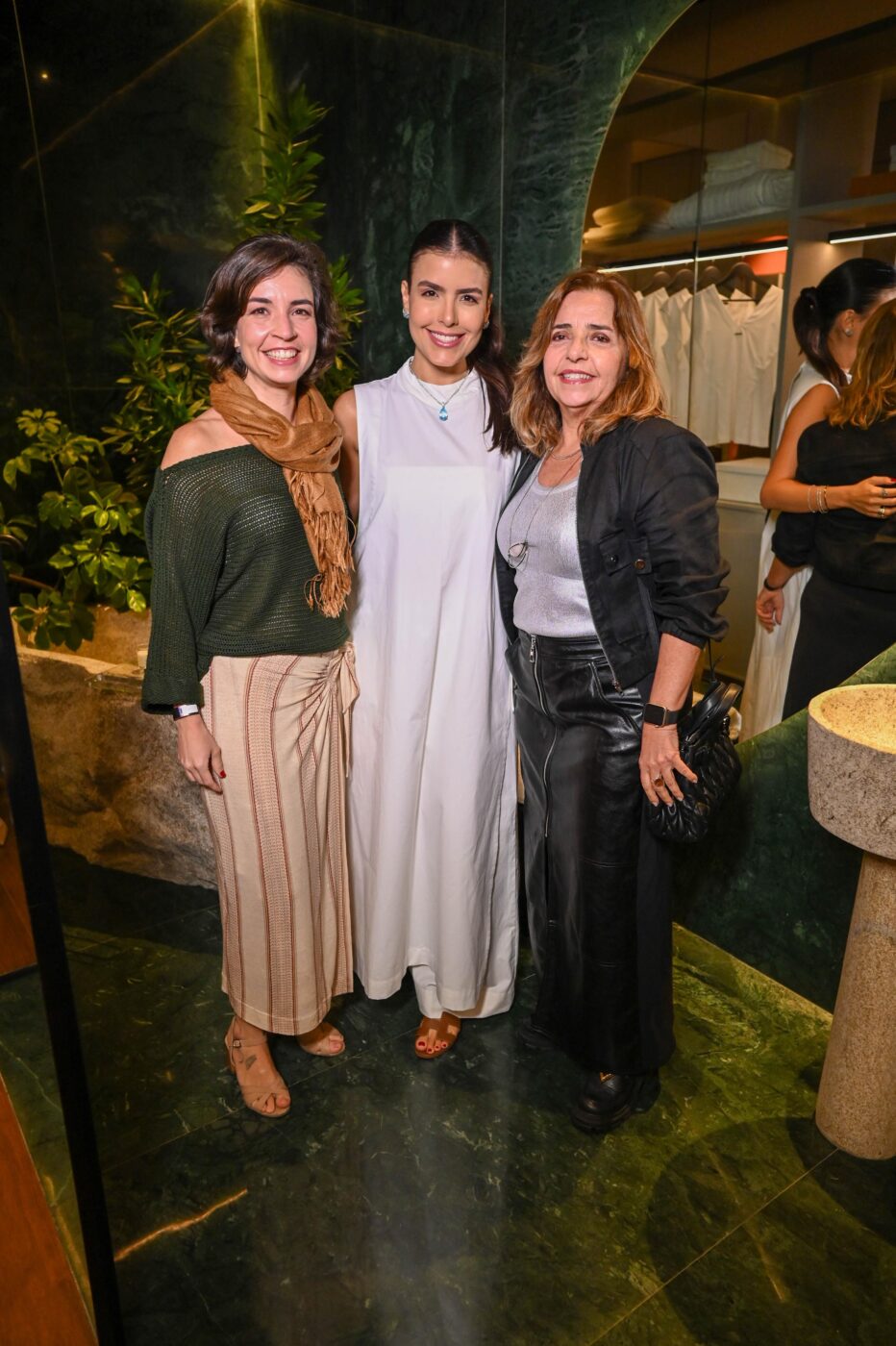 Clarissa Mattos, Júlia Leal e Marilda Menezes