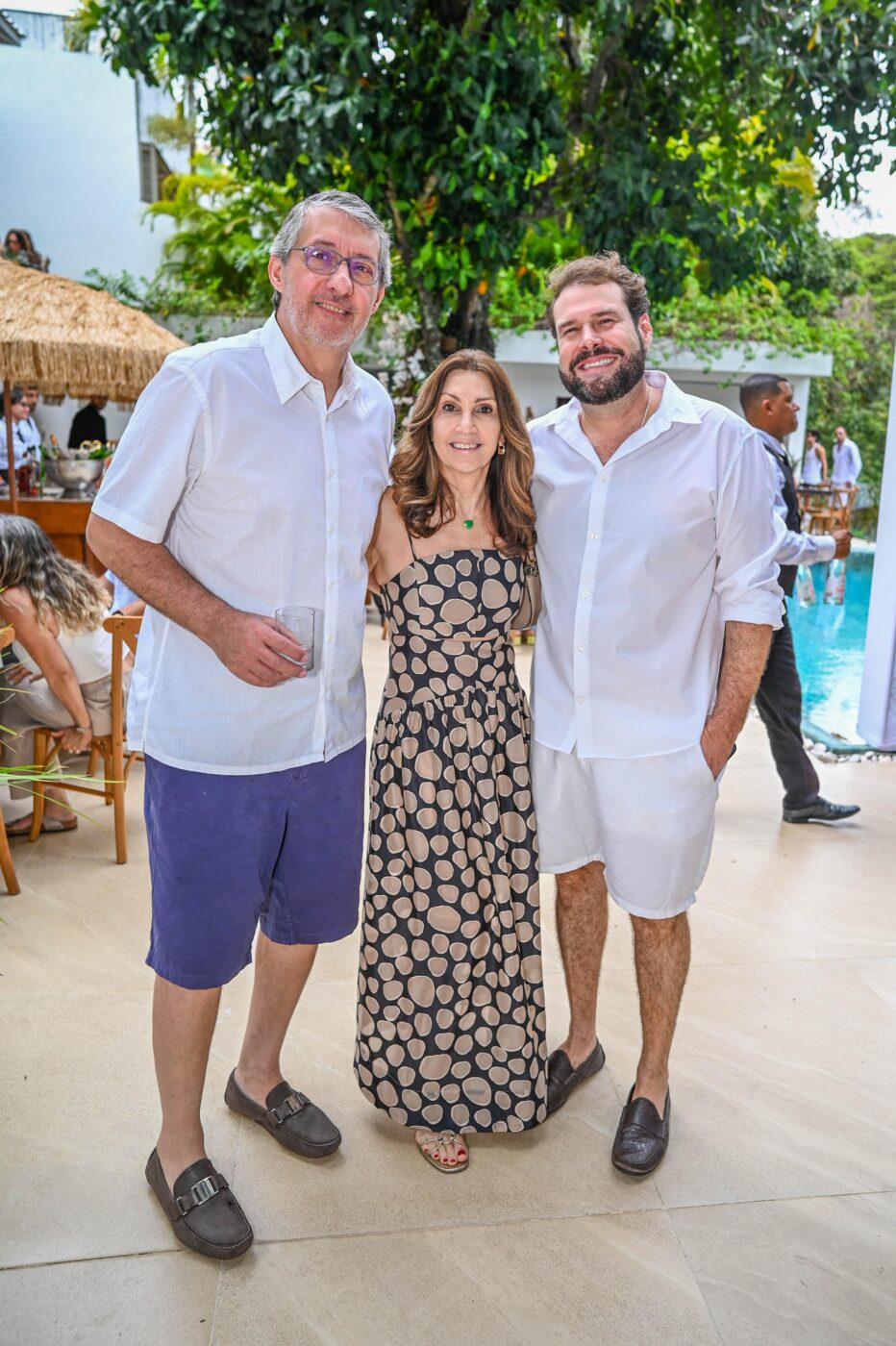 Niwton, Claudia Barros e Sérgio Nunes