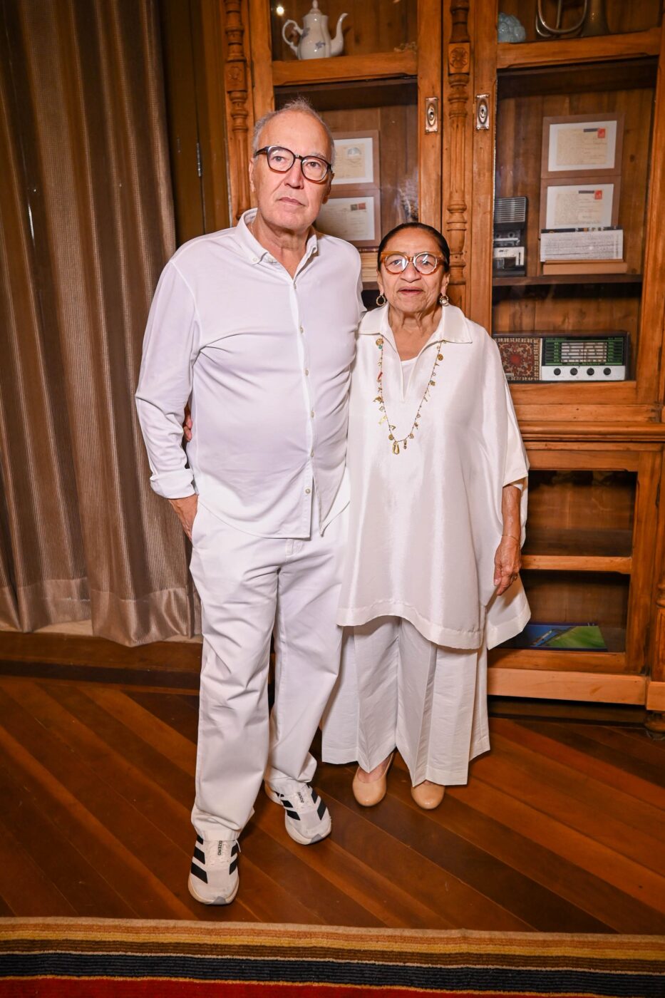 Nizan Guanaes e Licia Fabio