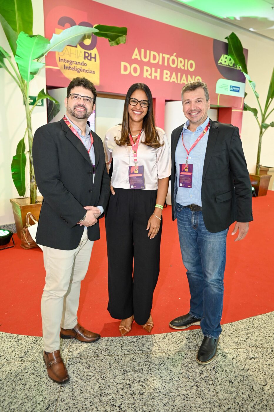 Ruben Oliveira, Neila Bispo e Marcos Domingues