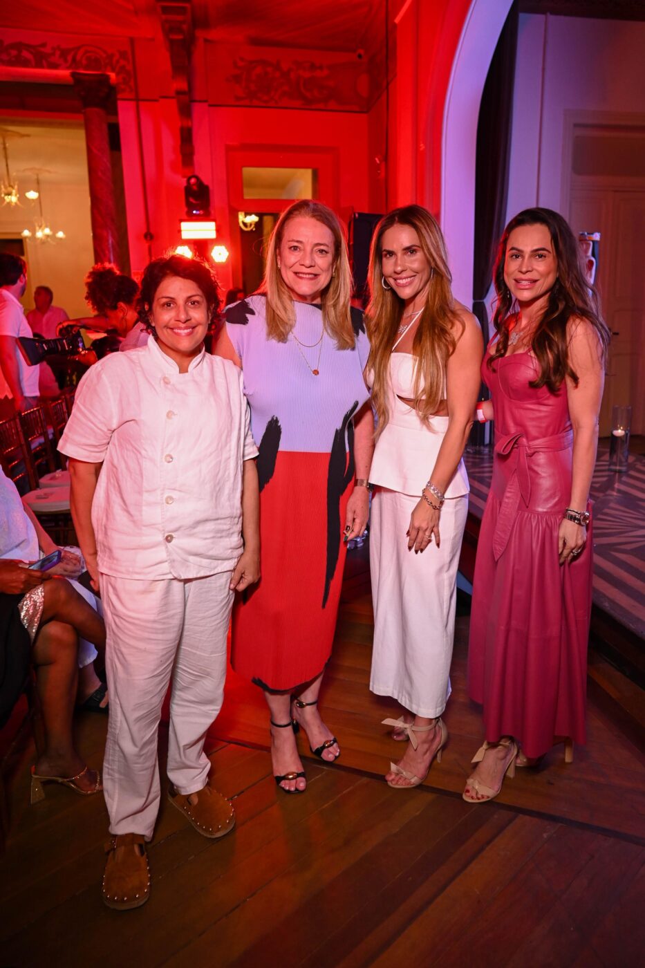 Angeluci Figueiredo, Fabiola Mansur, Nay Santana e Roberta Carneiro