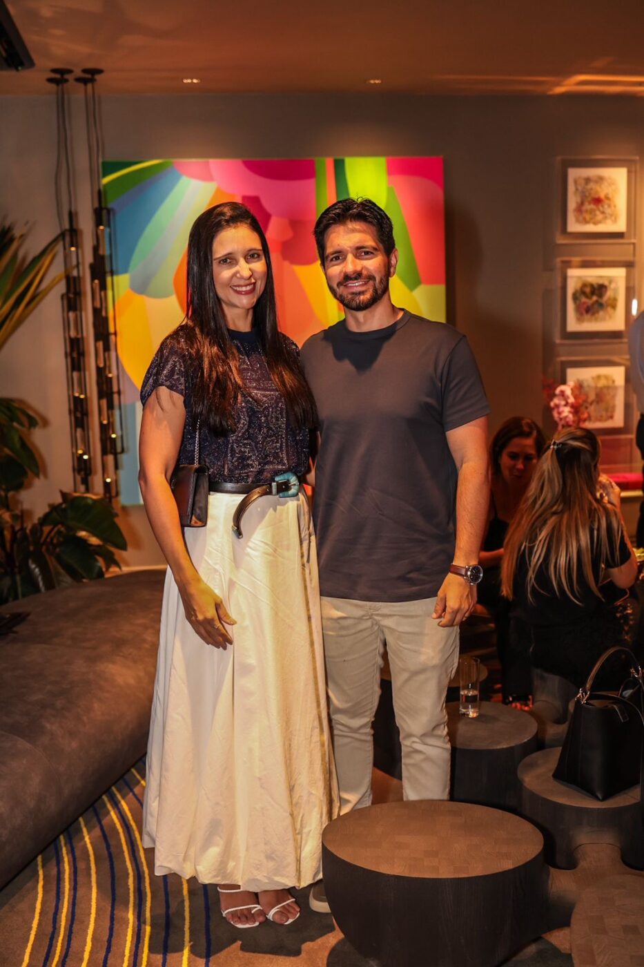 Sara Calazans e Marcel Martinez