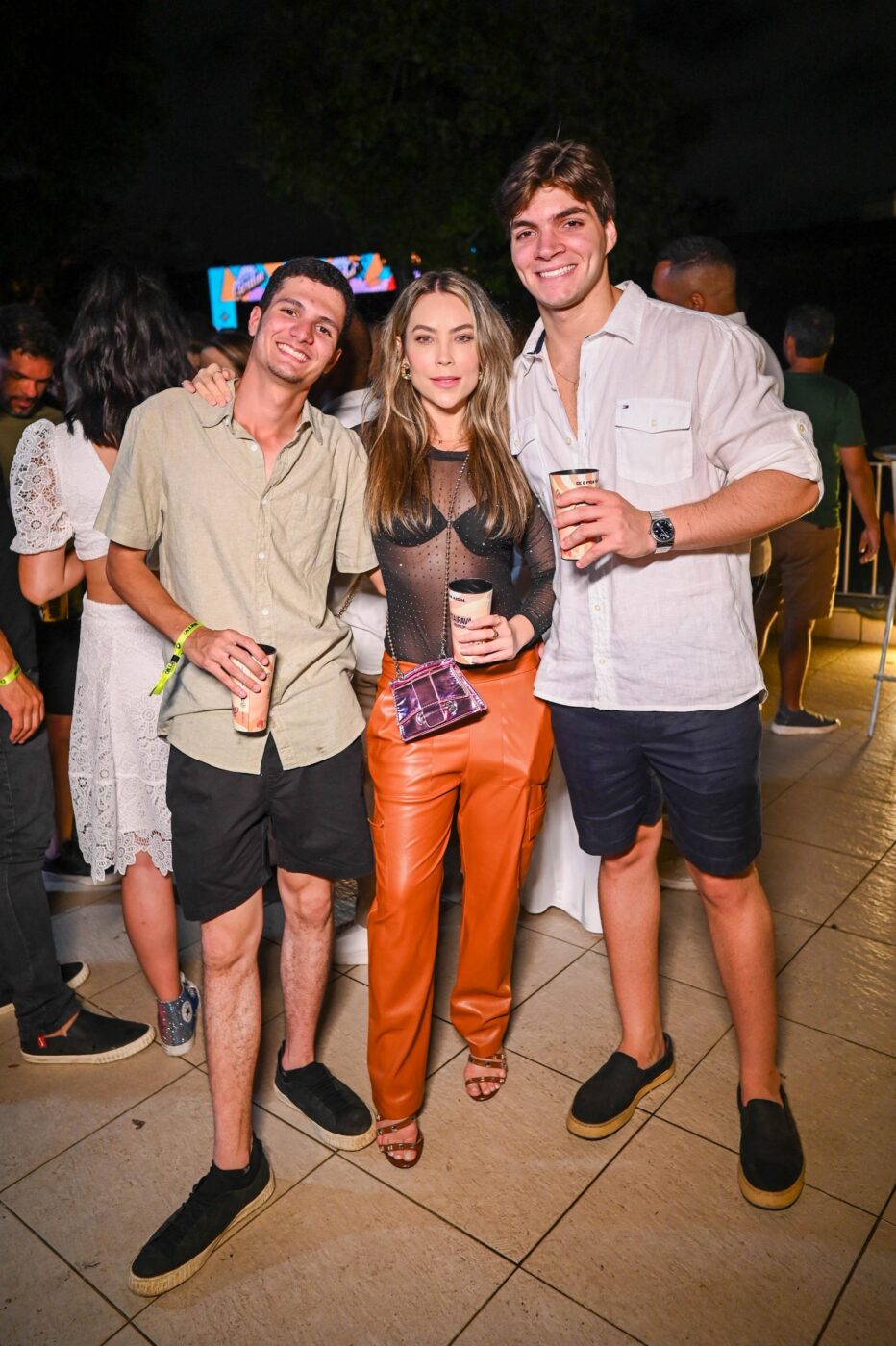 Felipe Bahiense, Marta Andrade e Emanoel Vasconcelos