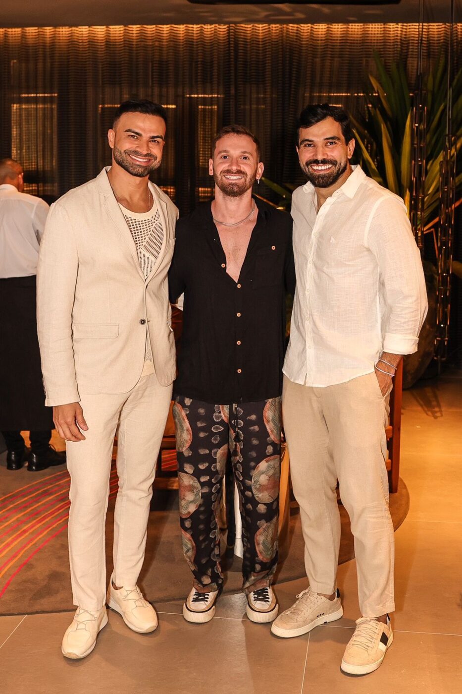 Flavio Moura, João Sotto e  Adriano Da Motta