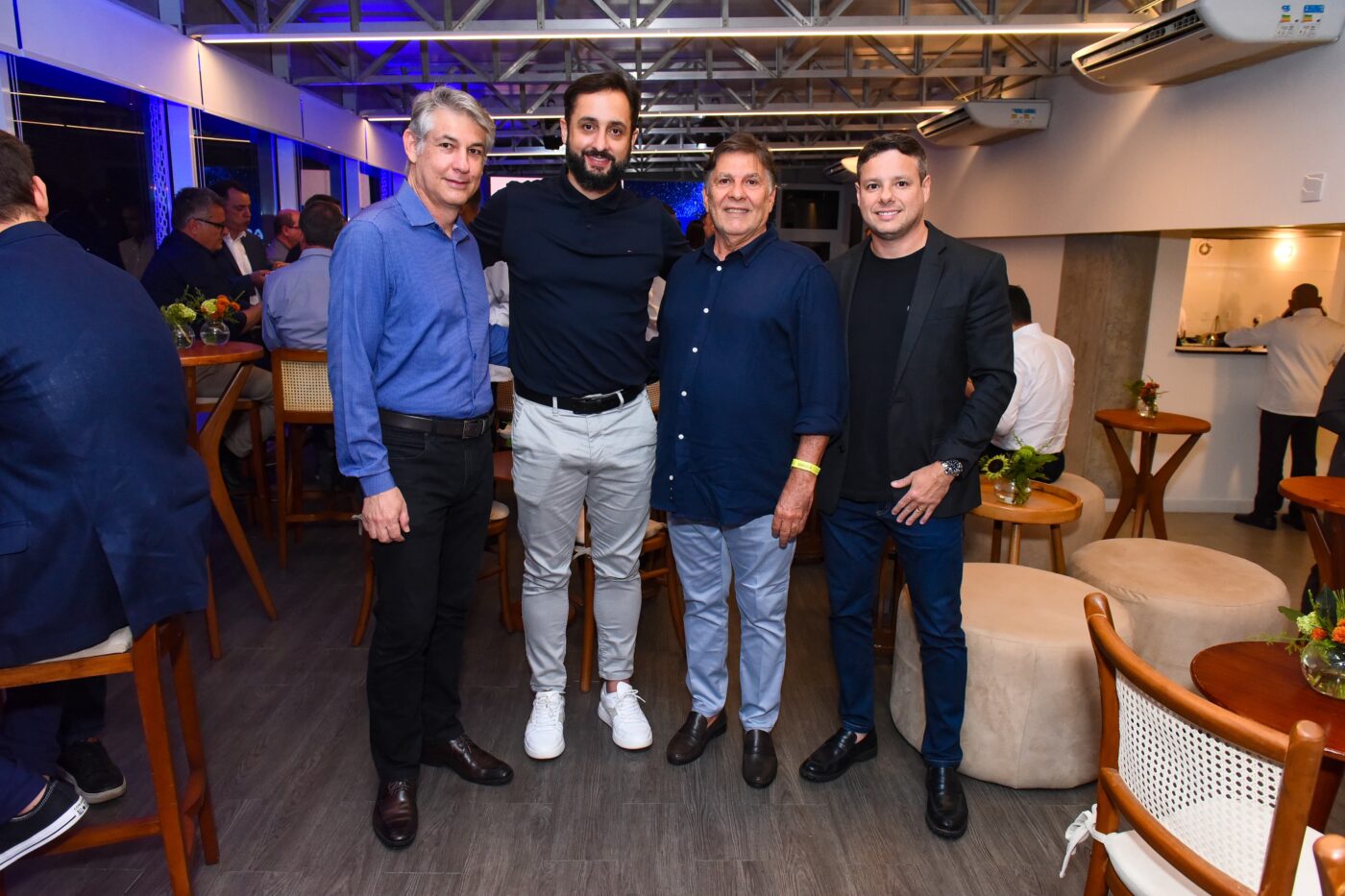 Guilherme Lima, Leonardo Clemant, Jayr Menezes e Tito Viveiros
