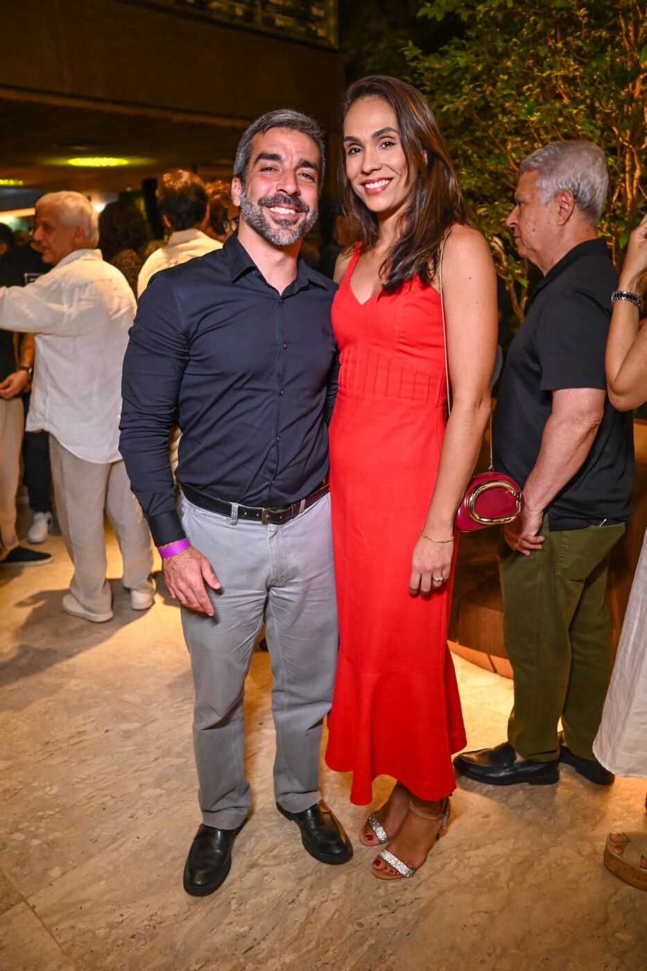 Cláudio e Mariana Najar