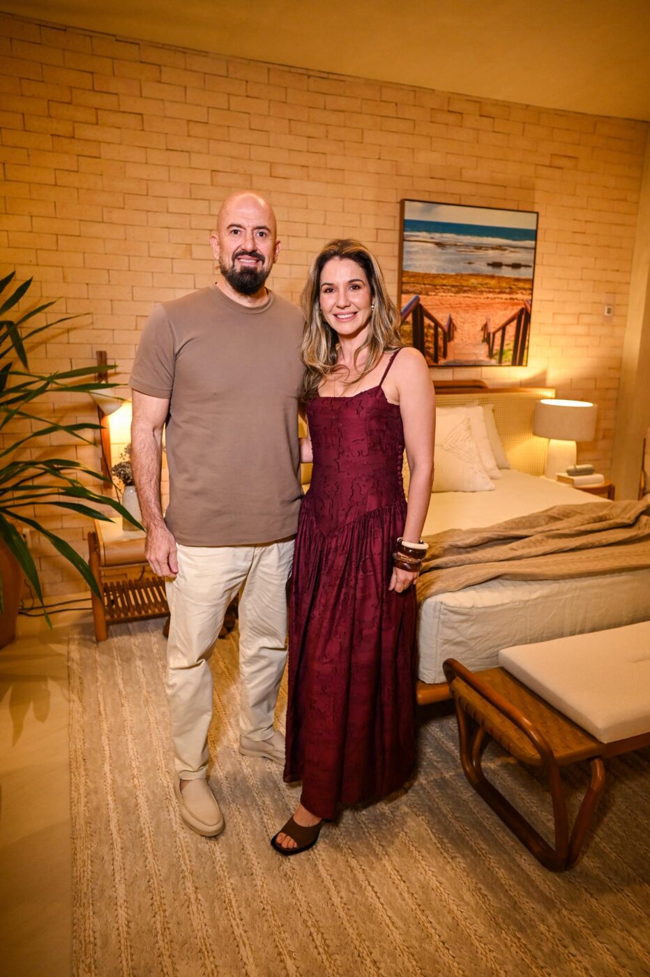 Maurício Lins e Manuela Andrade