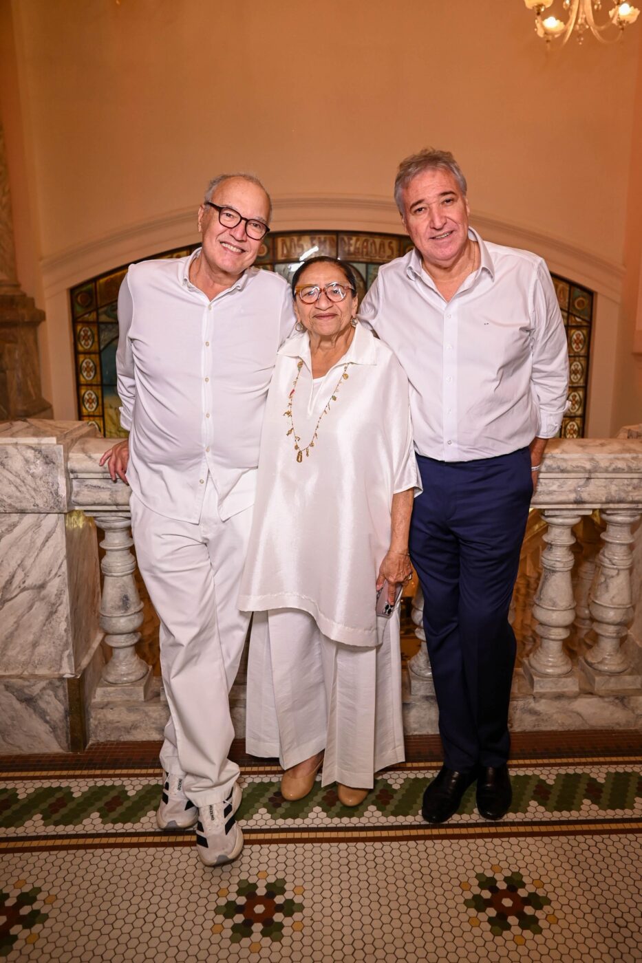 Nizan Guanaes, Licia Fabio e Marcelo Magalhães