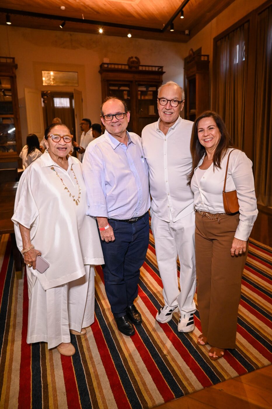 Licia Fabio, Ademar Lemos, Nizan Guanaes e Veronica Lemos