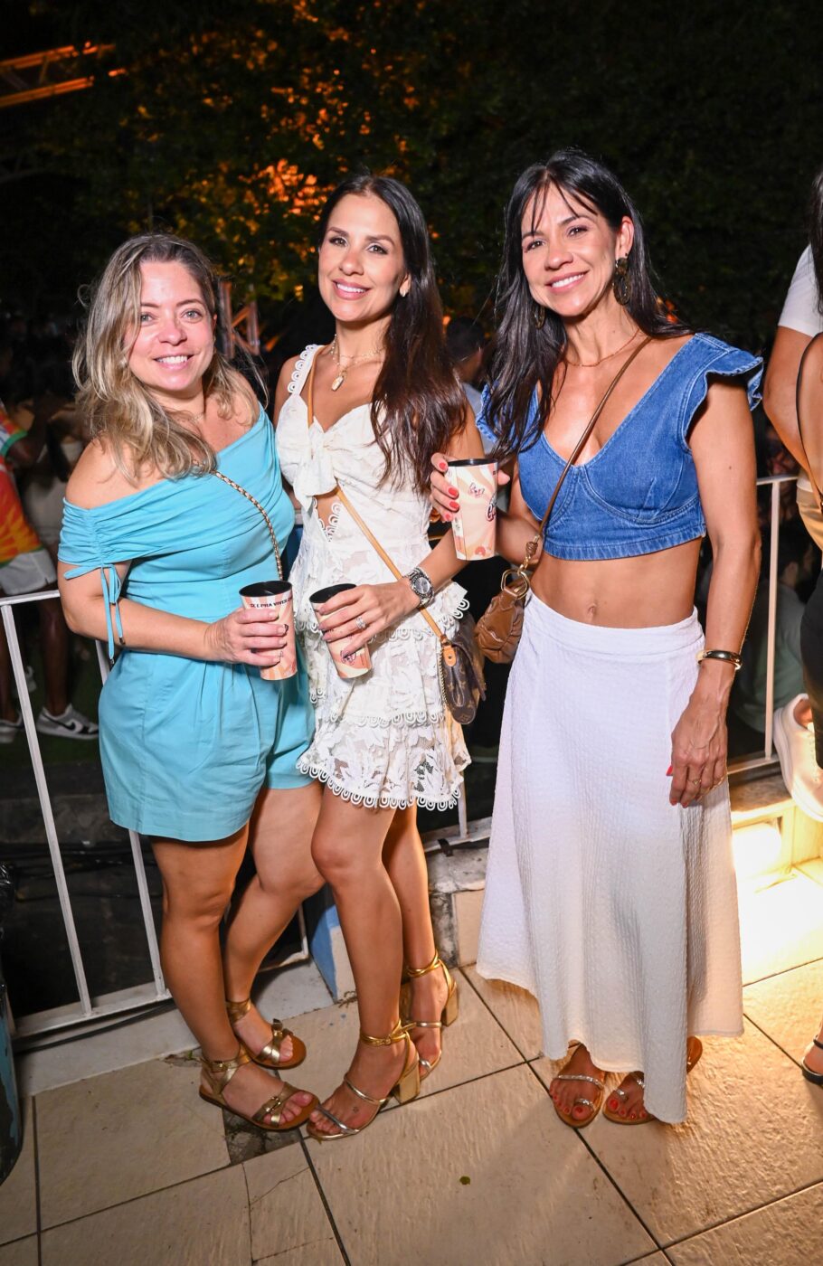 Lorena Borges, Fabrícia Teles e Evência Teles