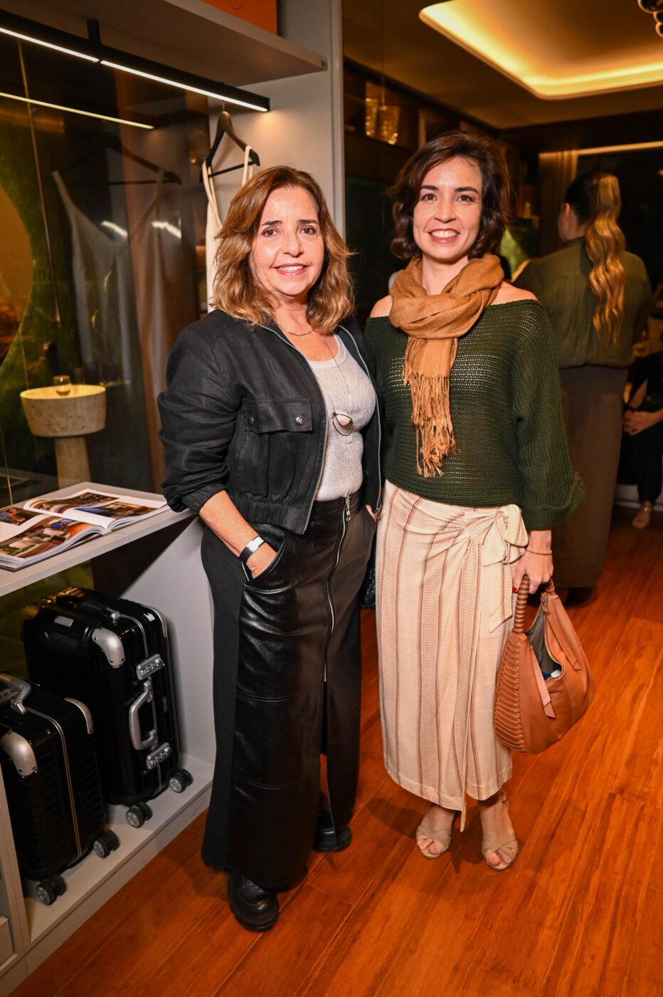 Marilda Menezes e Clarissa Mattos